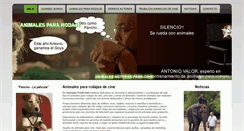 Desktop Screenshot of animalesdecine.com